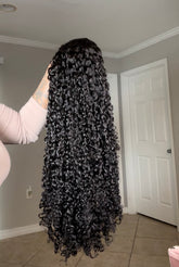 Burmese Curly HD Frontal Wig