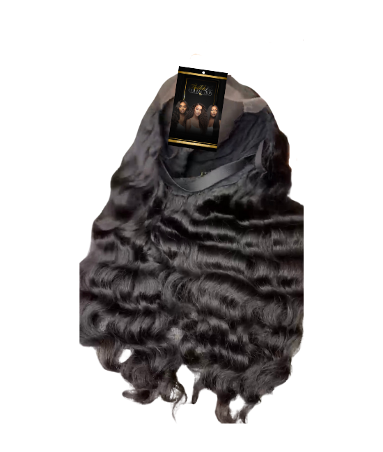 HD Raw SEA Wave Frontal Wig