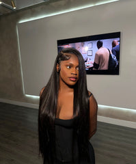 HD Frontal Wig Brazilian Straight