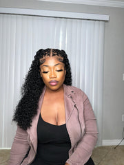 HD Frontal Wig Brazilian Curly