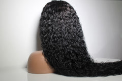 Transparent Frontal Wig Brazilian Water Wave