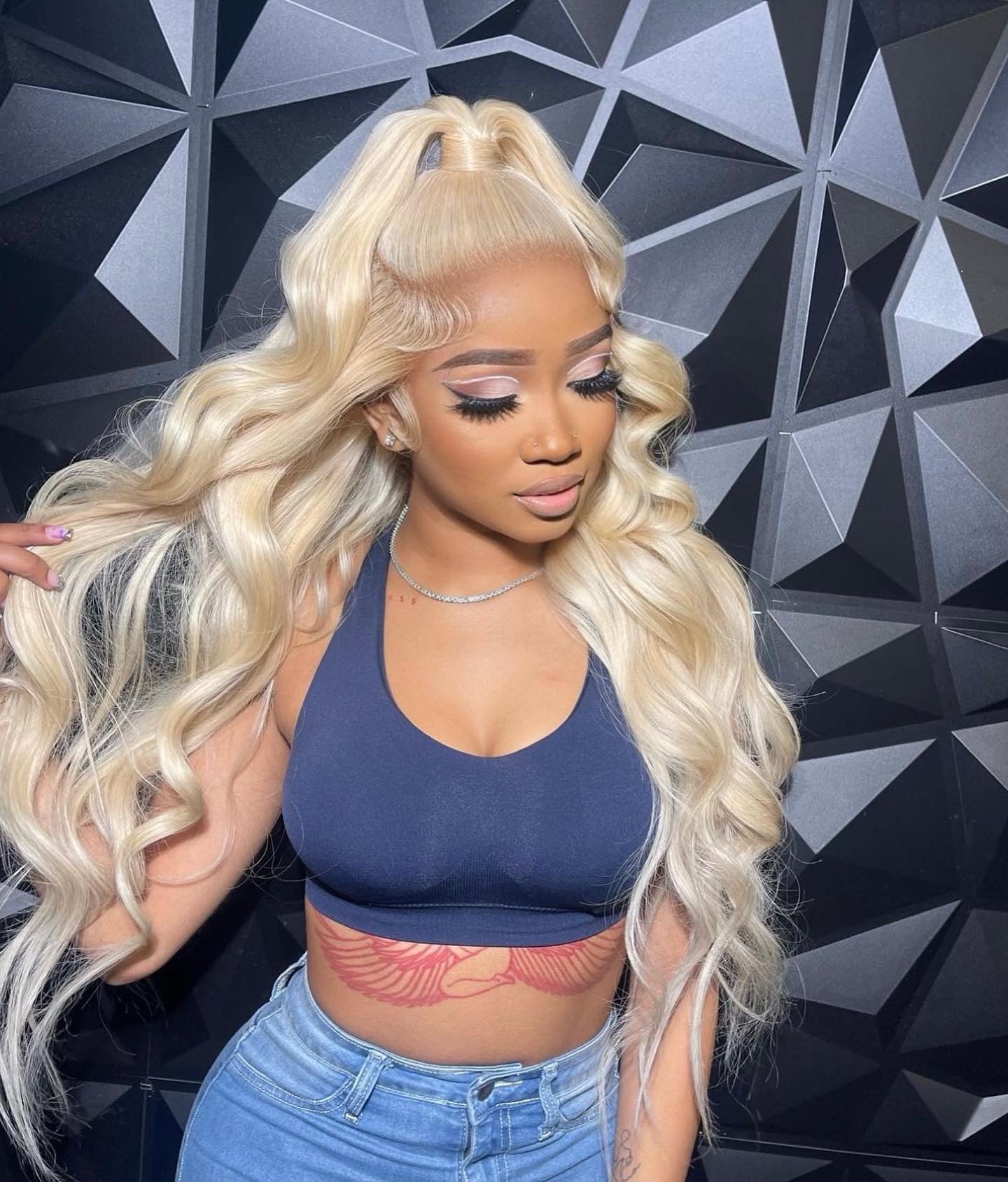 HD Brazilian Blonde Frontal Wig Bodywave